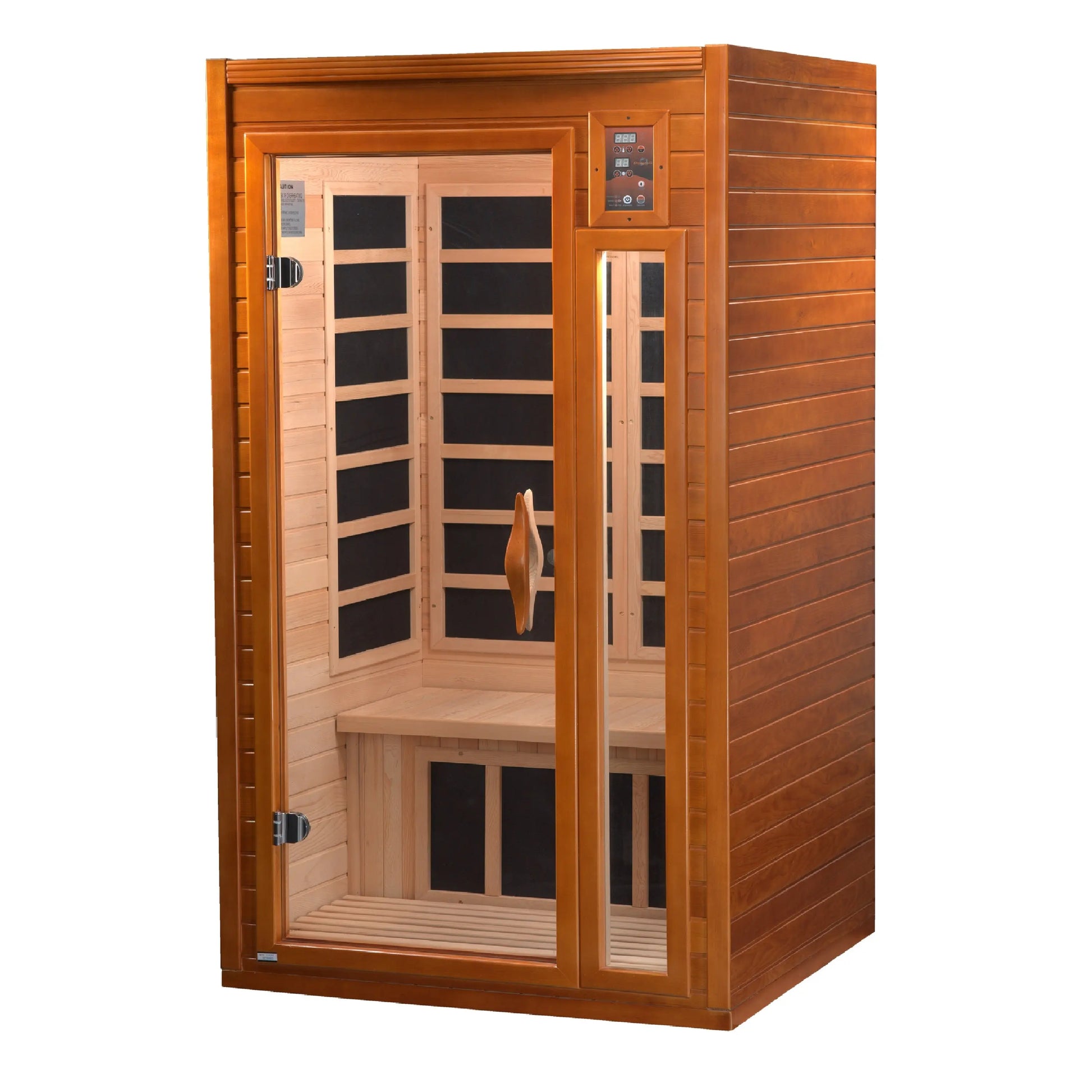 Dynamic "Barcelona" 1-2-Person Low EMF FAR Infrared Sauna (DYN-6106-01) Dynamic Saunas
