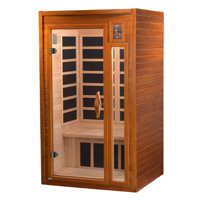 Dynamic "Barcelona" 1-2-Person Low EMF FAR Infrared Sauna (DYN-6106-01) Dynamic Saunas
