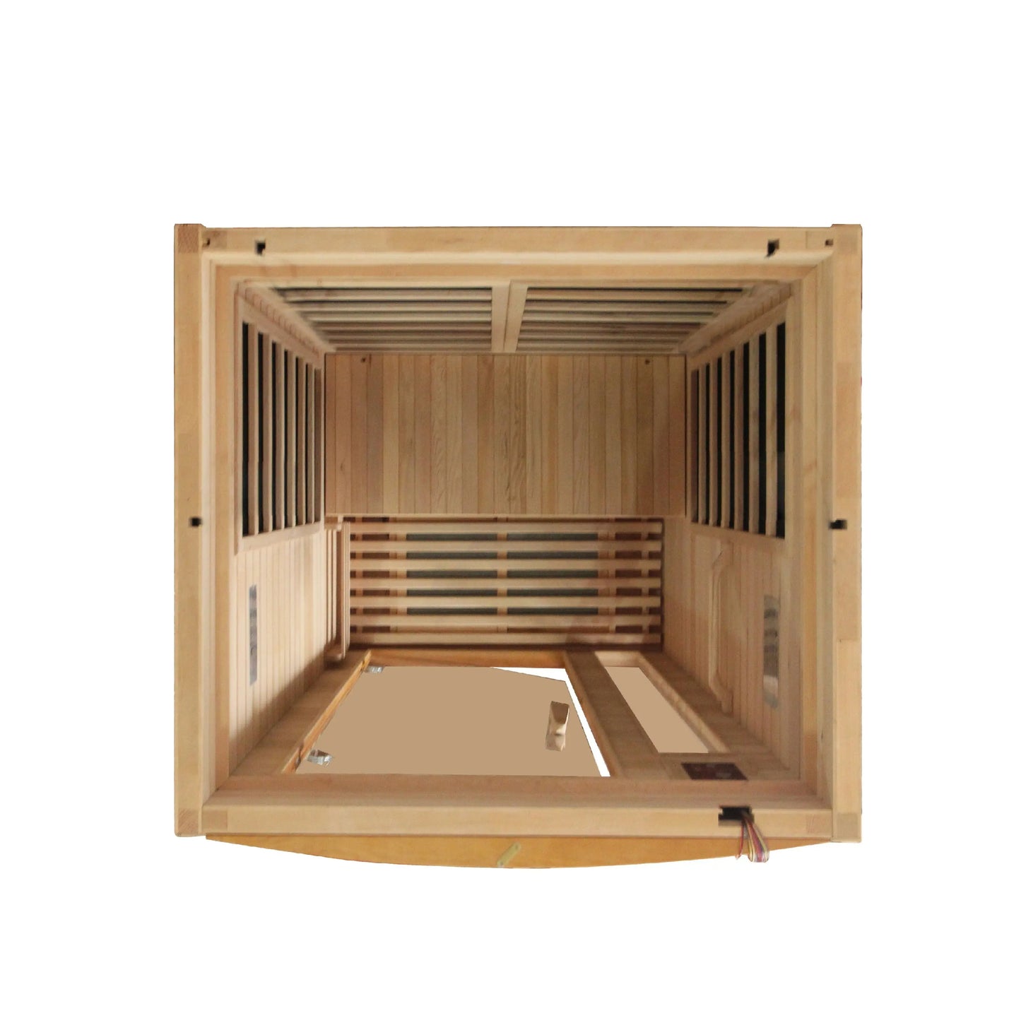 Dynamic "Barcelona" 1-2-Person Low EMF FAR Infrared Sauna (DYN-6106-01) Dynamic Saunas