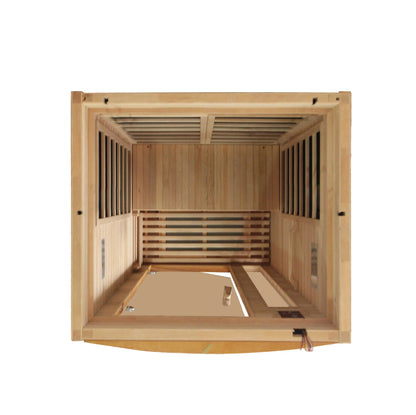 Dynamic "Barcelona" 1-2-Person Low EMF FAR Infrared Sauna (DYN-6106-01) Dynamic Saunas