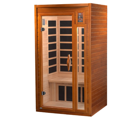 Dynamic "Barcelona" Elite 1-2-Person Ultra Low EMF FAR Infrared Sauna (DYN-6106-01 Elite) Dynamic Saunas