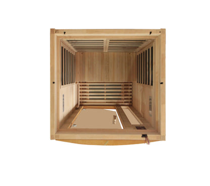 Dynamic "Barcelona" 1-2-Person Low EMF FAR Infrared Sauna (DYN-6106-01) Dynamic Saunas