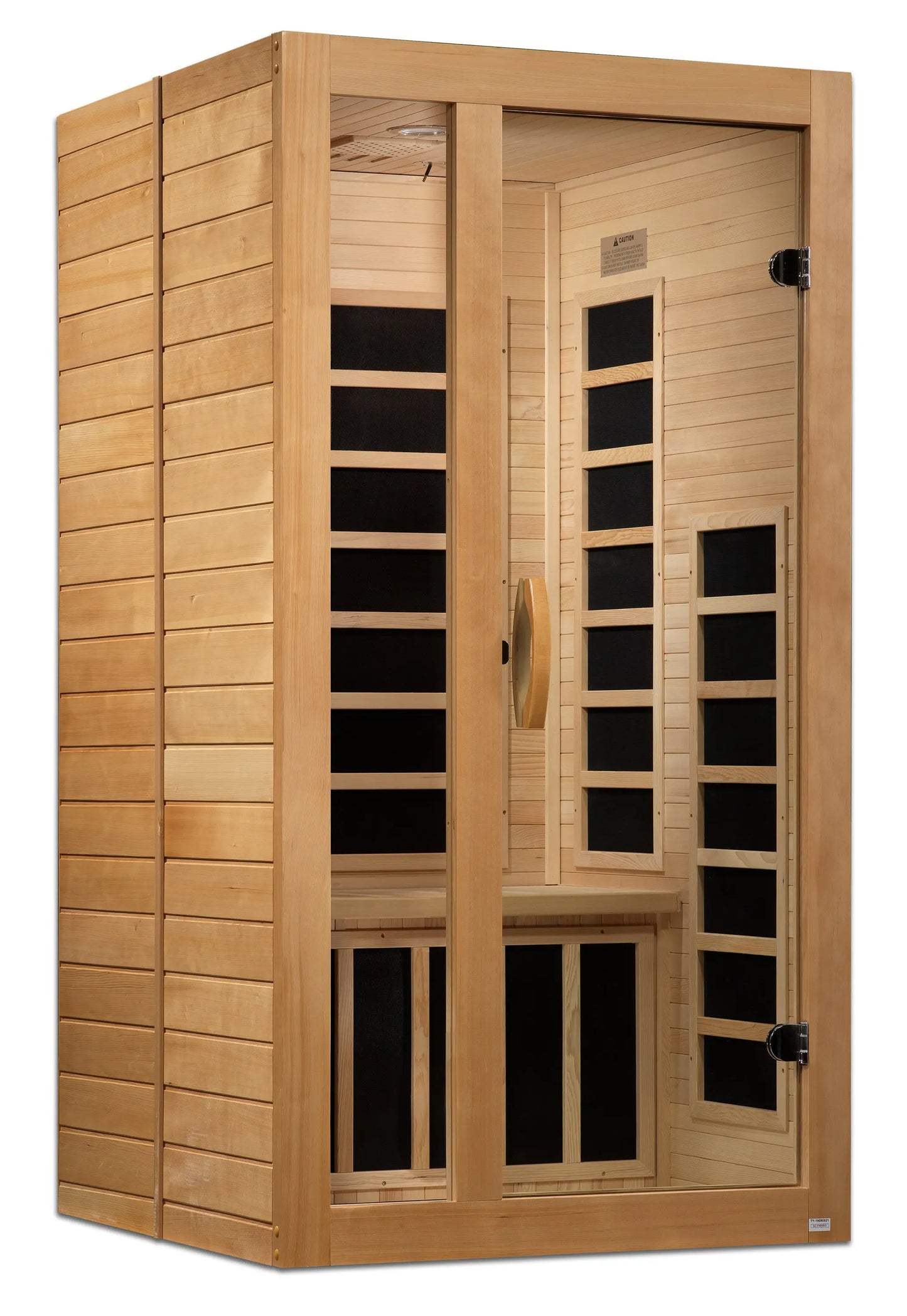 Dynamic "Gracia" Elite 1-2-Person Ultra Low EMF FAR Infrared Sauna (DYN-6119-01 Elite) Dynamic Saunas