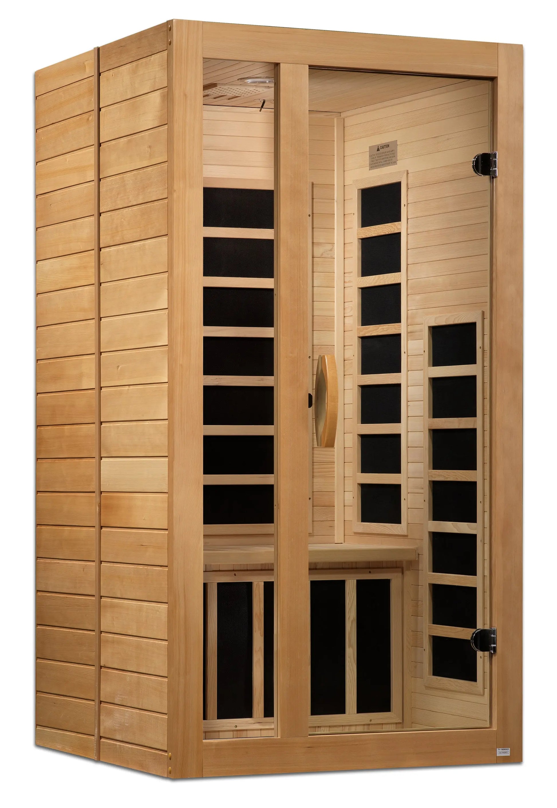 Dynamic "Gracia" Elite 1-2-Person Ultra Low EMF FAR Infrared Sauna (DYN-6119-01 Elite) Dynamic Saunas