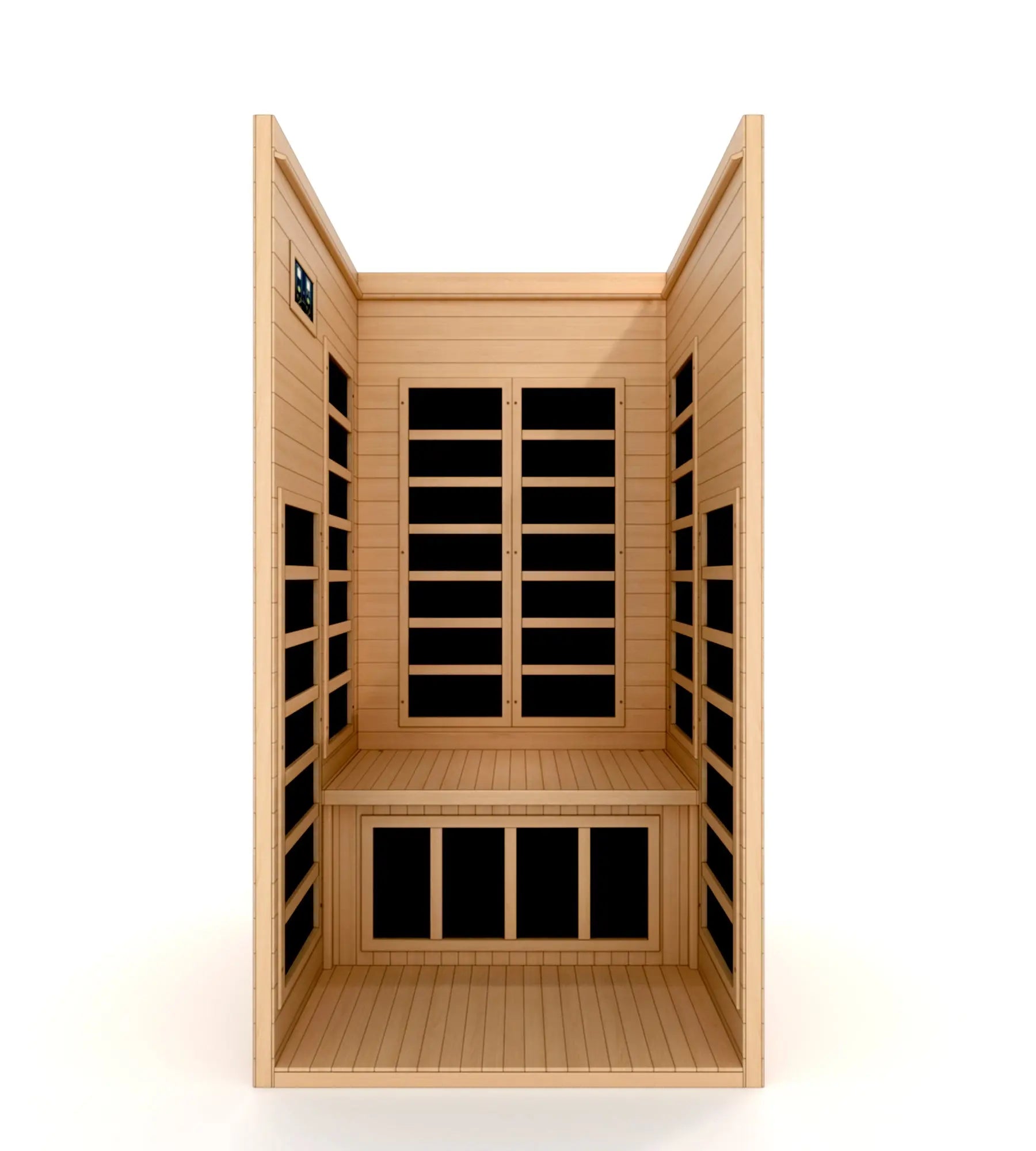 Dynamic "Gracia" Elite 1-2-Person Ultra Low EMF FAR Infrared Sauna (DYN-6119-01 Elite) Dynamic Saunas