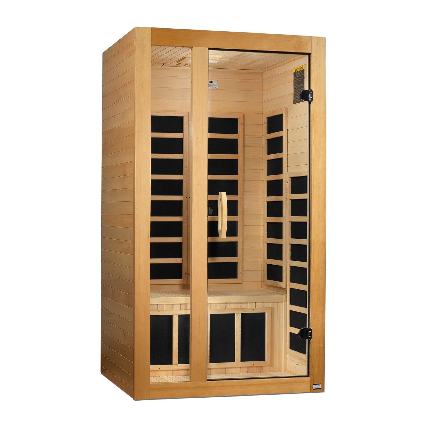 Dynamic "Gracia" Elite 1-2-Person Ultra Low EMF FAR Infrared Sauna (DYN-6119-01 Elite) Dynamic Saunas