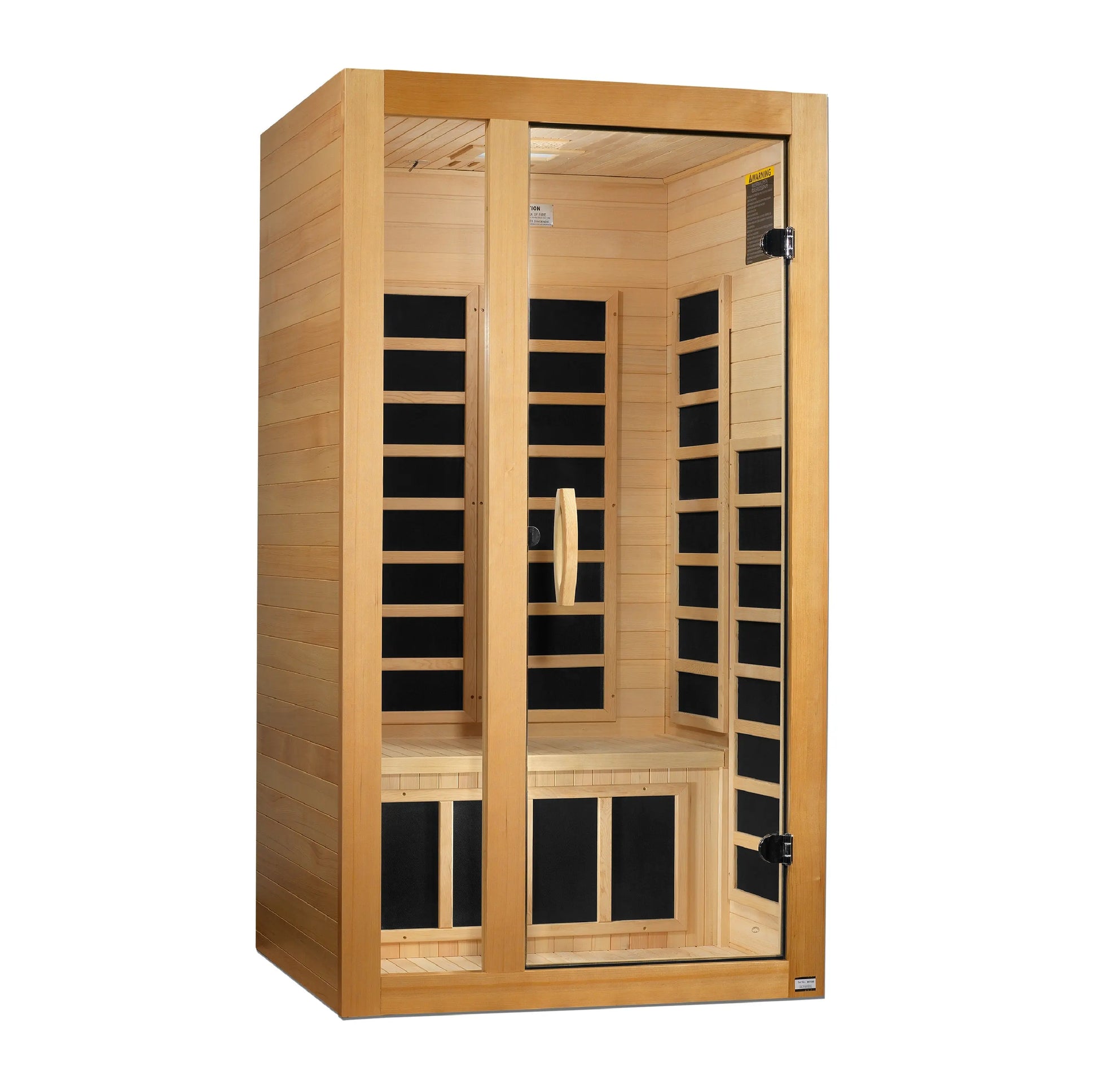 Dynamic "Gracia" Elite 1-2-Person Ultra Low EMF FAR Infrared Sauna (DYN-6119-01 Elite) Dynamic Saunas