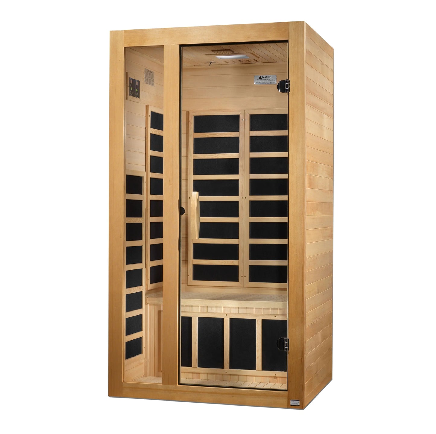 Dynamic "Gracia" Elite 1-2-Person Ultra Low EMF FAR Infrared Sauna (DYN-6119-01 Elite) Dynamic Saunas