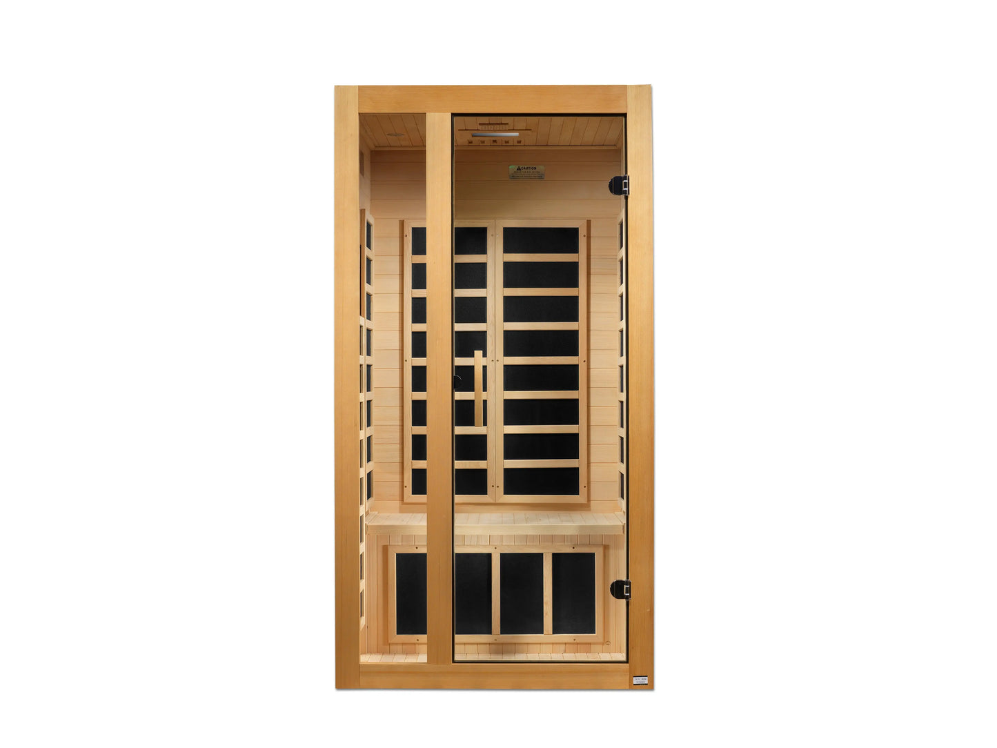 Dynamic "Gracia" Elite 1-2-Person Ultra Low EMF FAR Infrared Sauna (DYN-6119-01 Elite) Dynamic Saunas