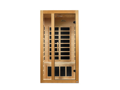 Dynamic "Gracia" 1-2-Person Low EMF FAR Infrared Sauna (DYN-6119-01) Dynamic Saunas
