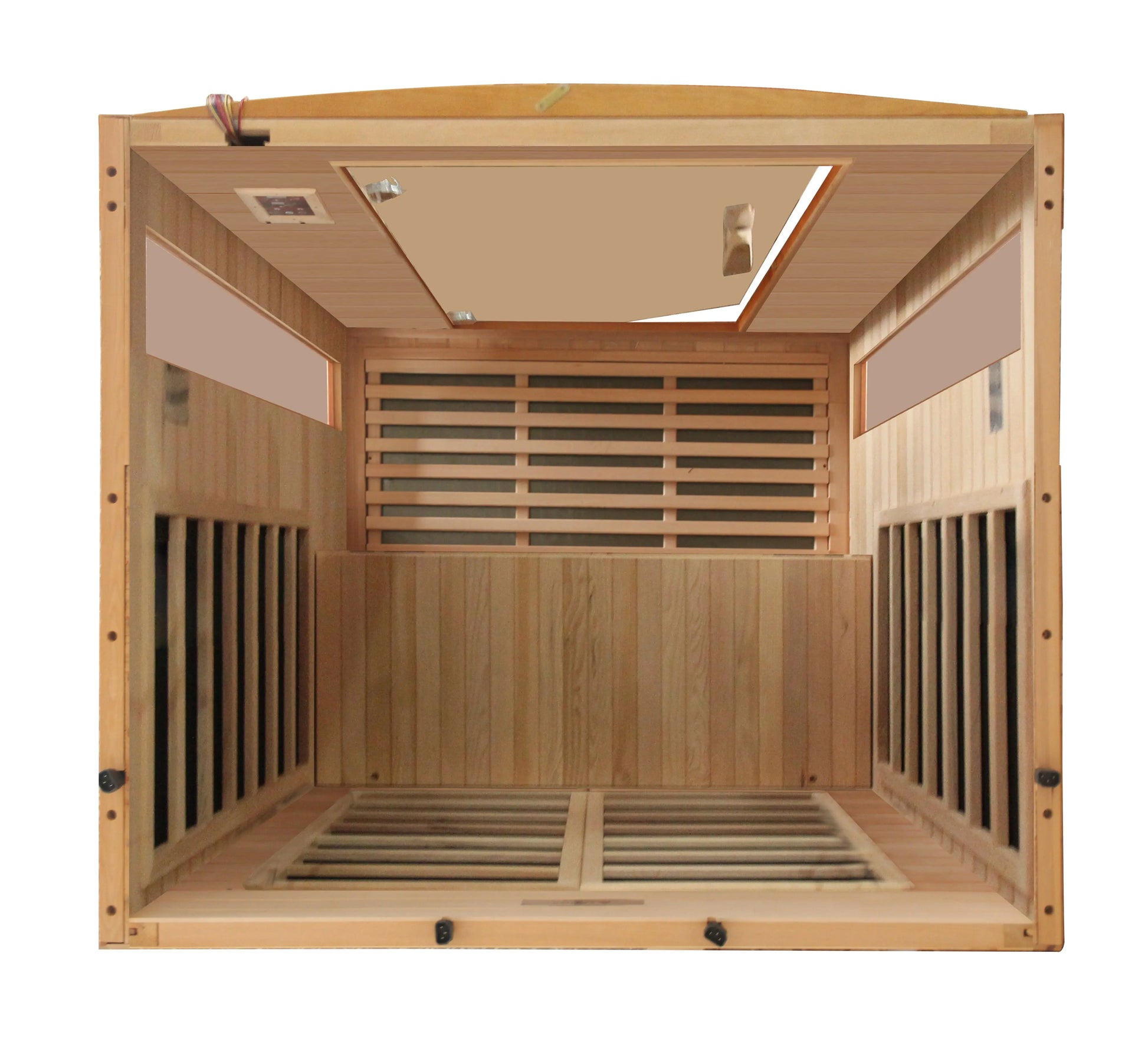 Dynamic "Versailles" Elite 2-Person Ultra Low EMF FAR Infrared Sauna (DYN-6202-03 Elite) Dynamic Saunas