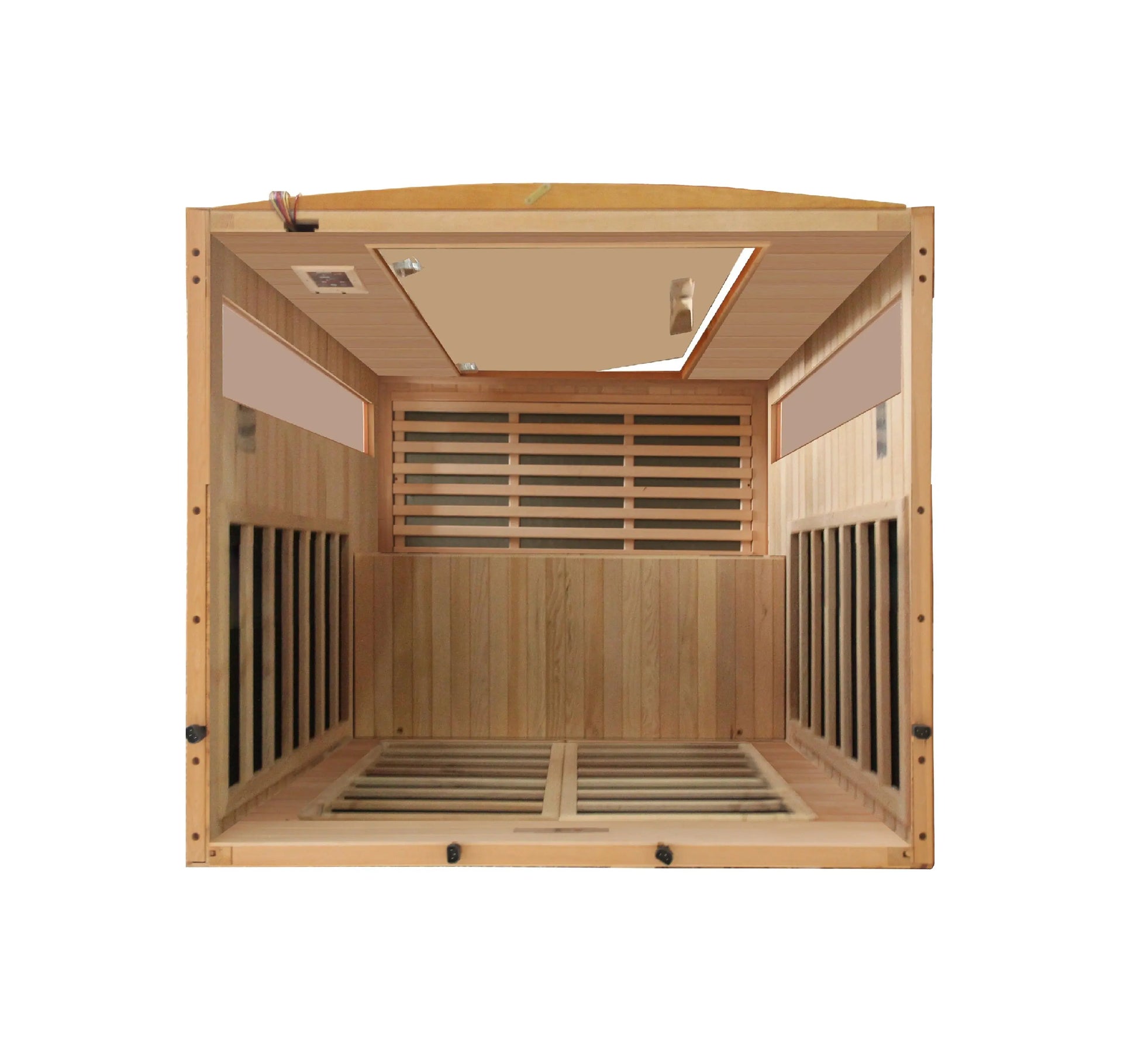 Dynamic "Versailles" 2-Person Low EMF FAR Infrared Sauna  (DYN-6202-03) Dynamic Saunas