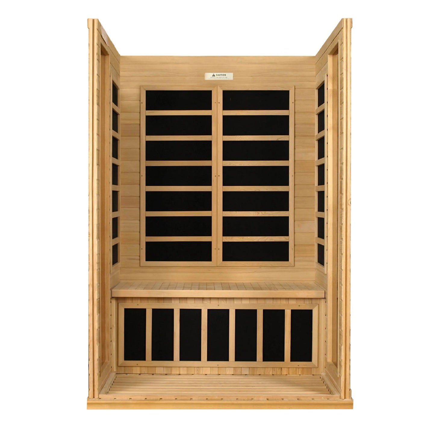 Dynamic "Versailles" 2-Person Low EMF FAR Infrared Sauna (DYN-6202-03) Dynamic Saunas