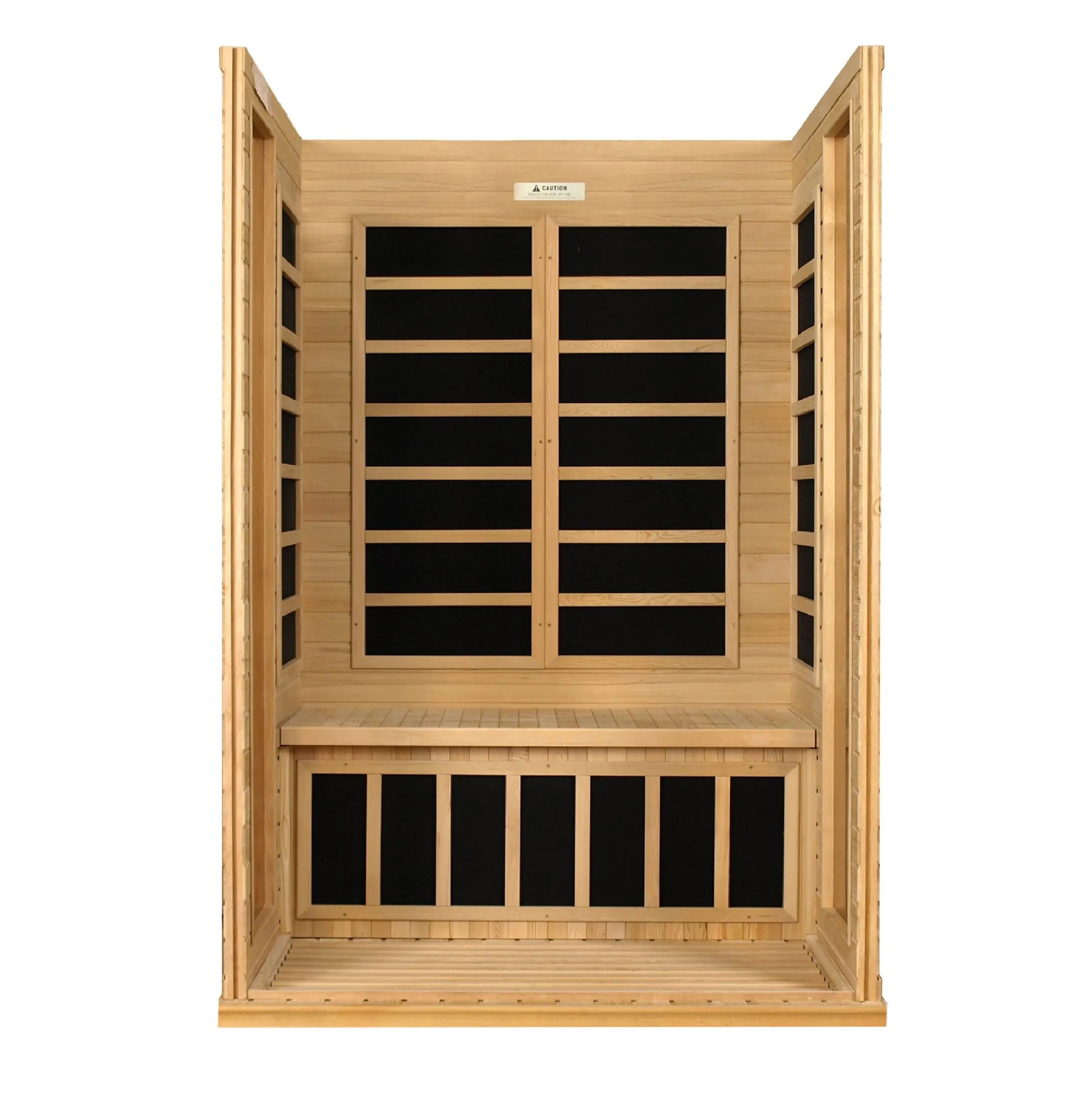 Dynamic "Versailles" 2-Person Low EMF FAR Infrared Sauna (DYN-6202-03) Dynamic Saunas