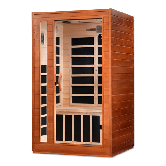 Dynamic "Cordoba" 2-Person Low EMF FAR Infrared Sauna (DYN-6203-01) Dynamic Saunas