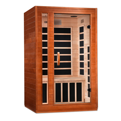 Dynamic "Cordoba" Elite 2-Person Ultra Low EMF FAR Infrared Sauna (DYN-6203-01 Elite) Dynamic Saunas