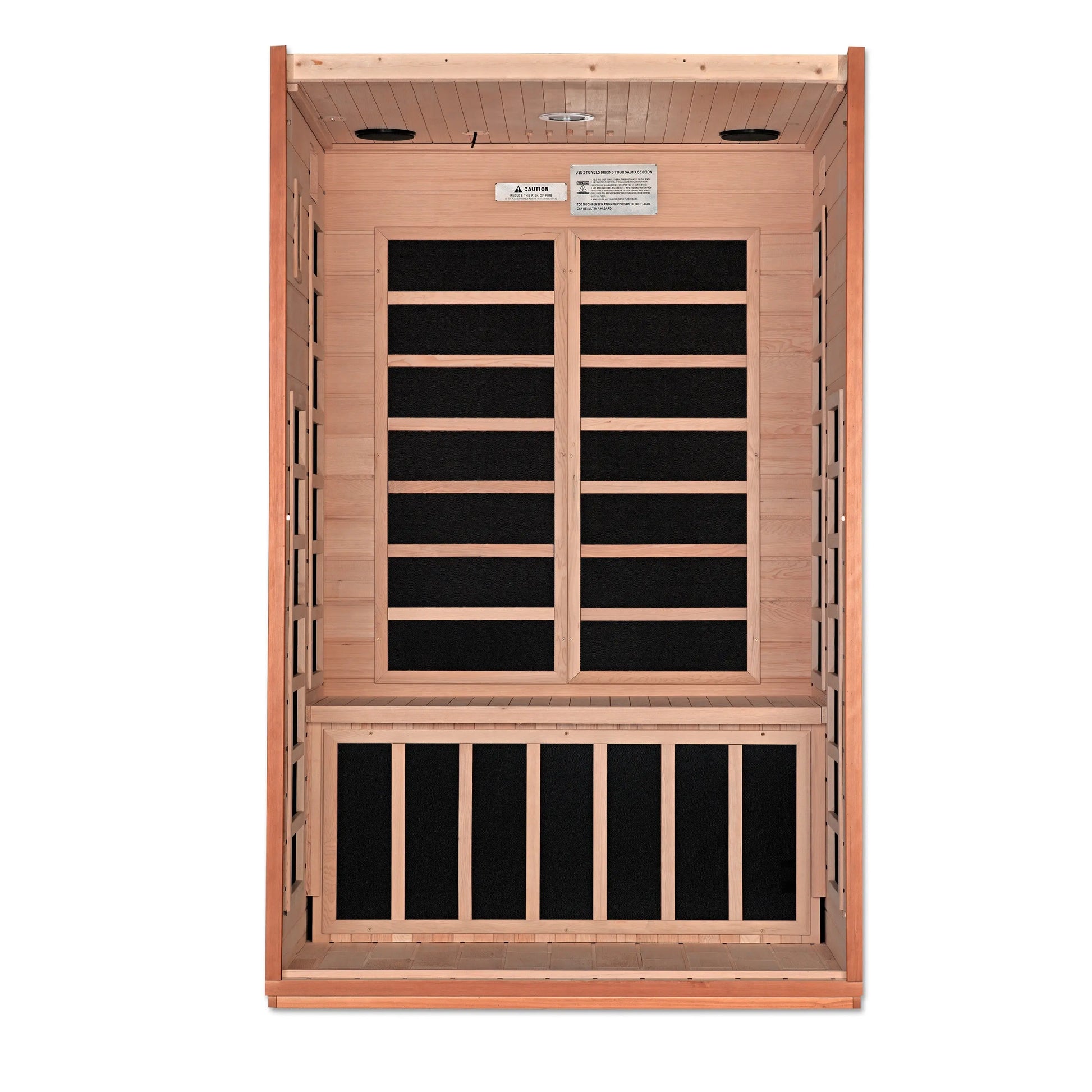 Dynamic "Cordoba" Elite 2-Person Ultra Low EMF FAR Infrared Sauna (DYN-6203-01 Elite) Dynamic Saunas