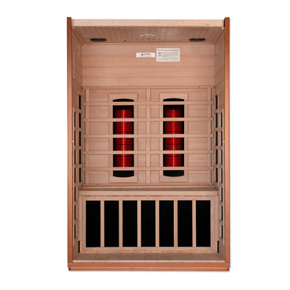Dynamic "Cardoba" 2-Person Full Spectrum Near Zero EMF FAR Infrared Sauna (DYN-6203-02 FS) Dynamic Saunas