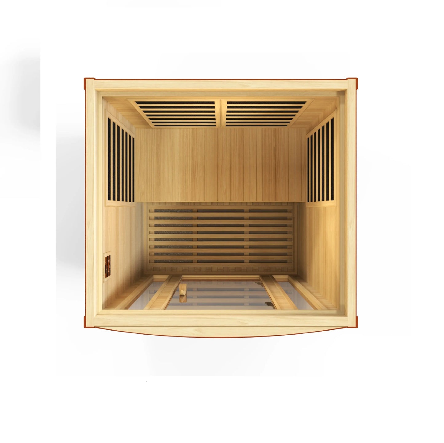 Dynamic "San Marino" 2-Person Low EMF FAR Infrared Sauna (DYN-6206-01) Dynamic Saunas