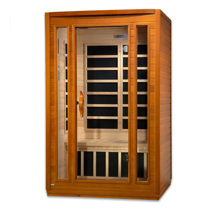 Dynamic "San Marino" Elite 2-Person Ultra Low EMF FAR Infrared Sauna (DYN-6206-01 Elite) Dynamic Saunas