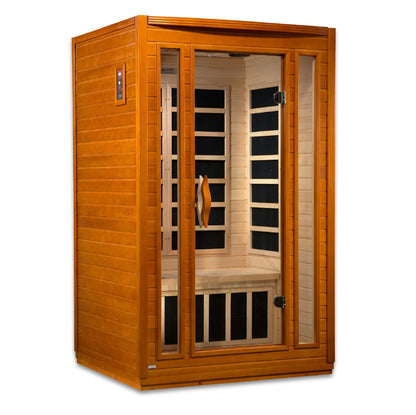 Dynamic "San Marino" 2-Person Low EMF FAR Infrared Sauna (DYN-6206-01) Dynamic Saunas