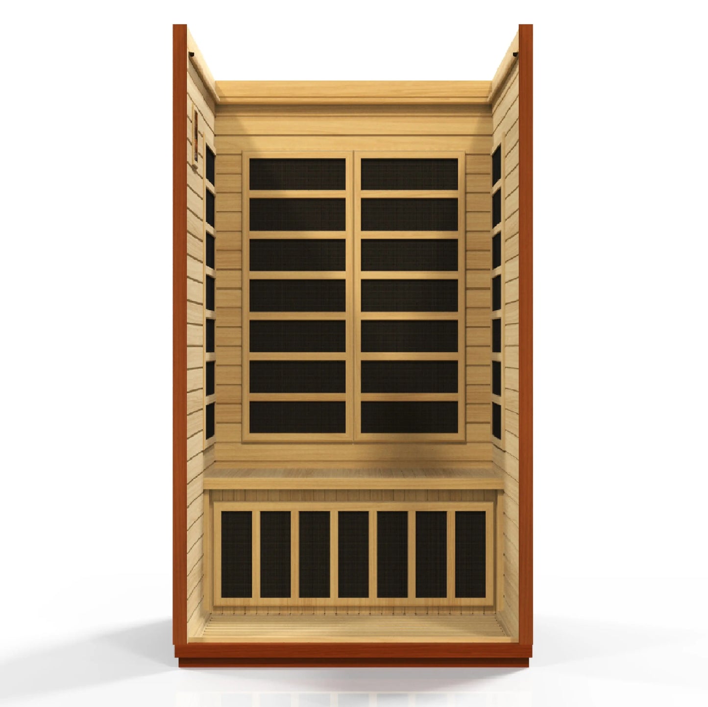 Dynamic "San Marino" Elite 2-Person Ultra Low EMF FAR Infrared Sauna (DYN-6206-01 Elite) Dynamic Saunas