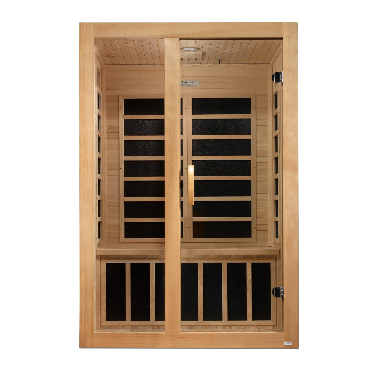 Dynamic "Santiago" 2-Person Low EMF FAR Infrared Sauna (DYN-6209-01) Dynamic Saunas
