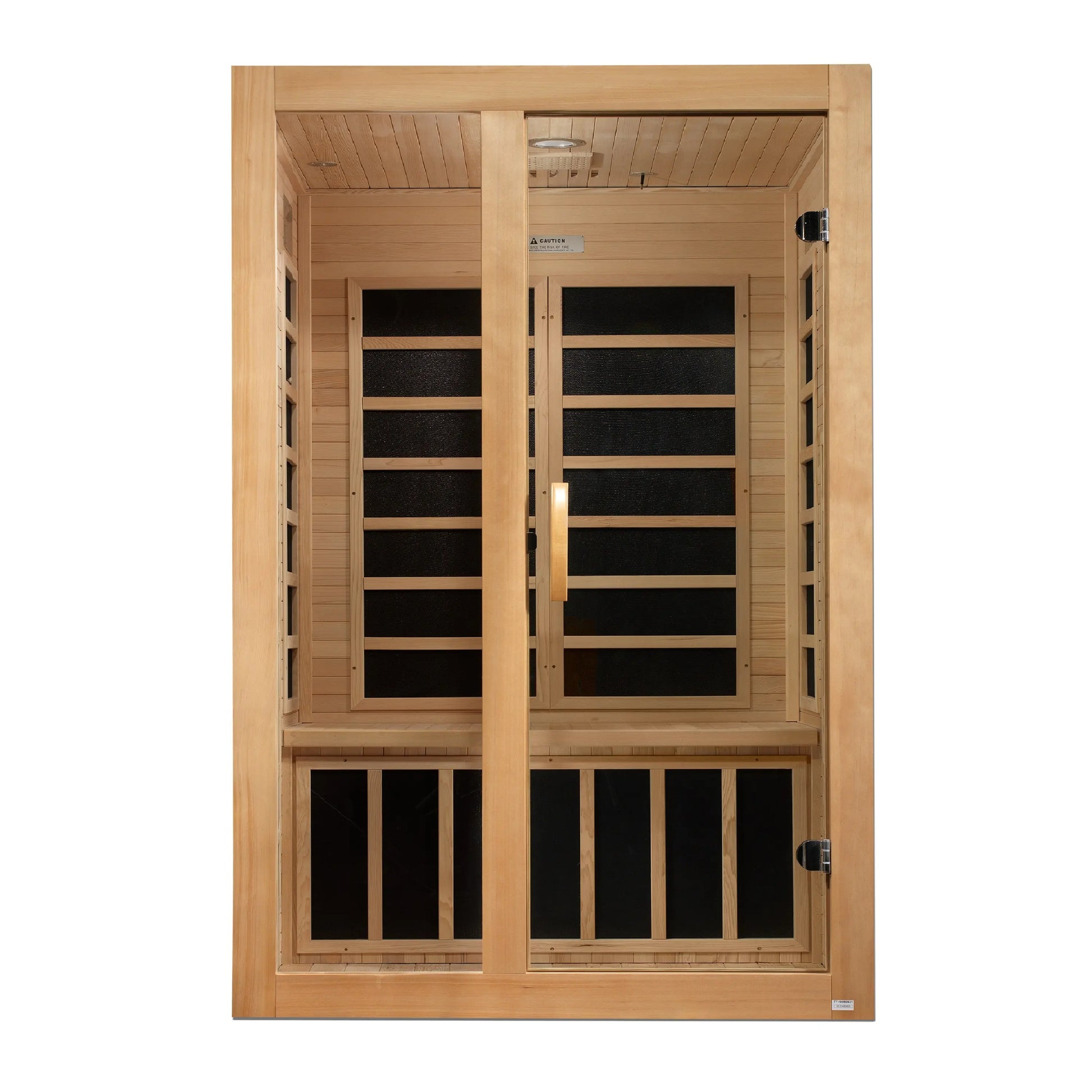 Dynamic "Santiago" 2-Person Low EMF FAR Infrared Sauna (DYN-6209-01) Dynamic Saunas
