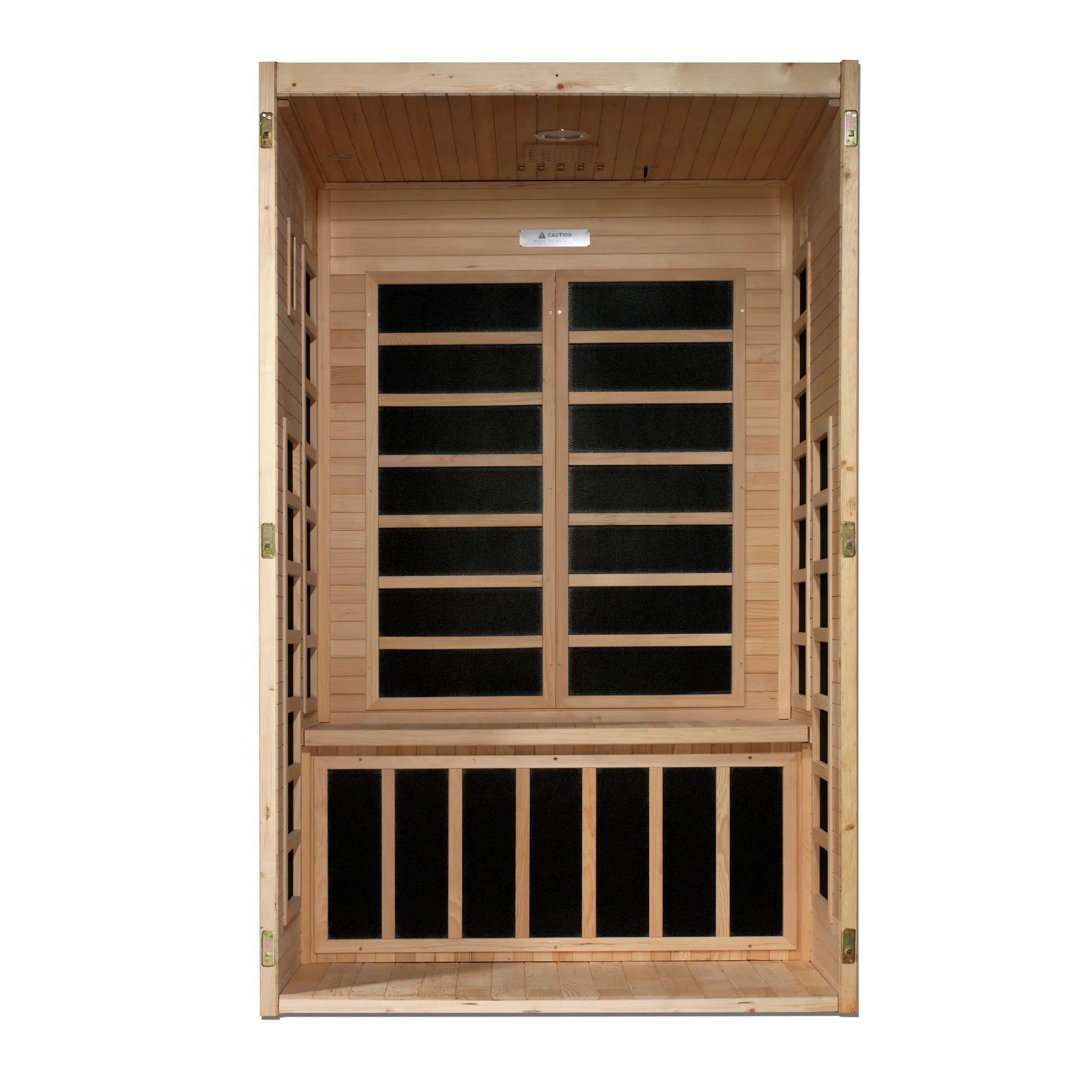 Dynamic "Santiago" 2-Person Low EMF FAR Infrared Sauna (DYN-6209-01) Dynamic Saunas