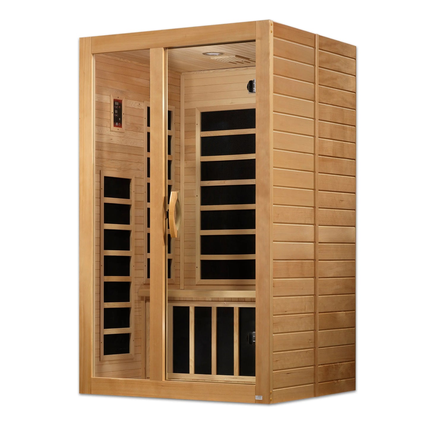 Dynamic "Santiago" 2-Person Low EMF FAR Infrared Sauna (DYN-6209-01) Dynamic Saunas