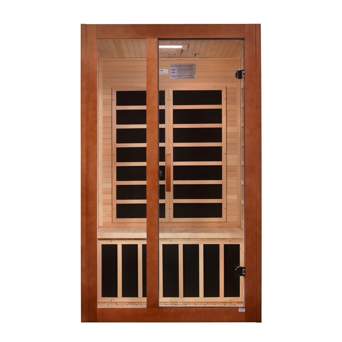Dynamic "Santiago" Elite 2-Person Ultra Low EMF FAR Infrared Sauna (DYN-6209-02 Elite) Dynamic Saunas