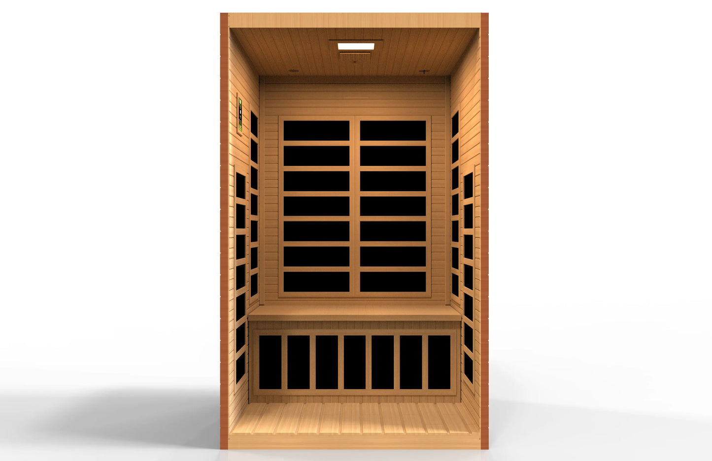 Dynamic "Santiago" Elite 2-Person Ultra Low EMF FAR Infrared Sauna (DYN-6209-02 Elite) Dynamic Saunas