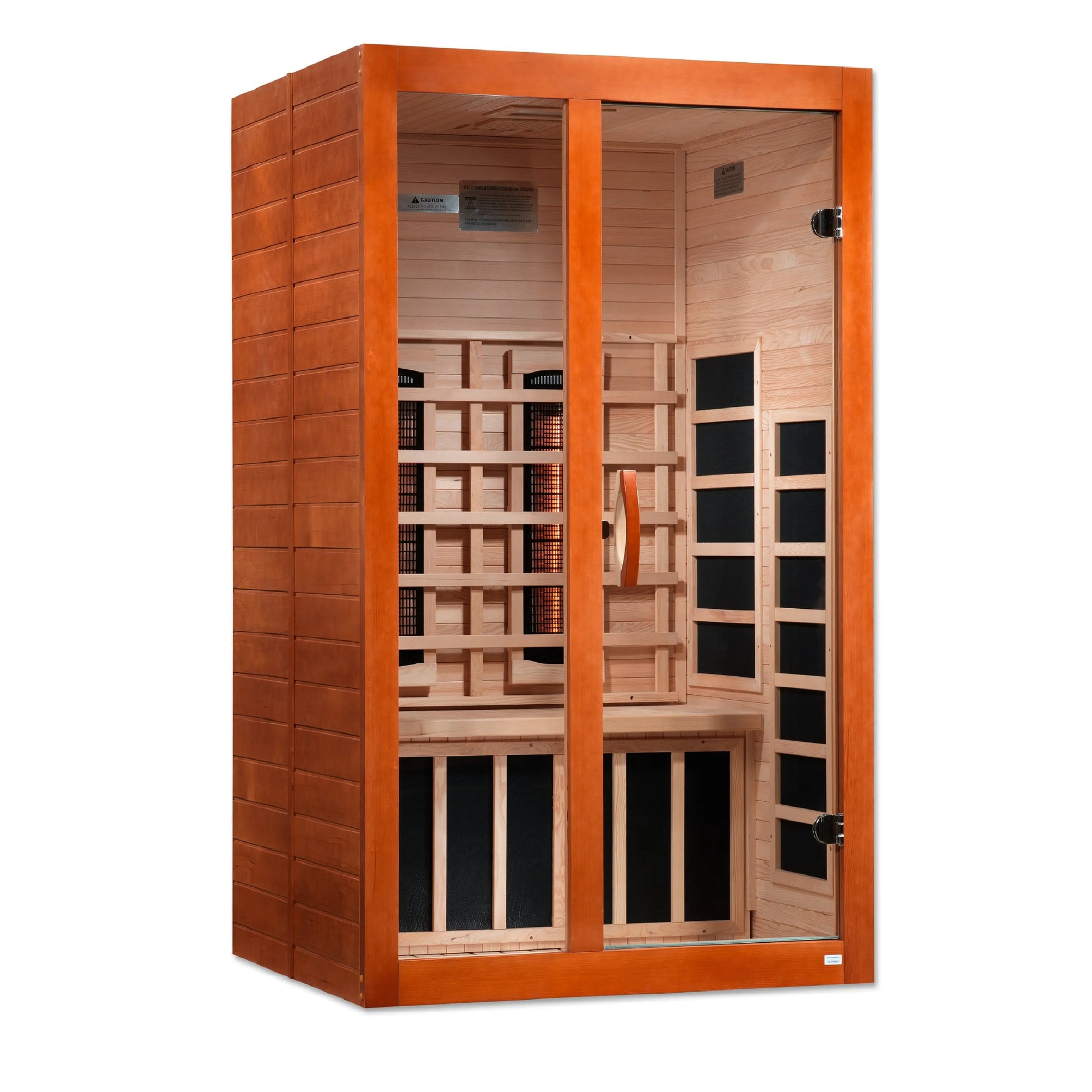 Dynamic "Santiago" 2-Person Full Spectrum Near Zero EMF FAR Infrared Sauna (DYN-6209-03 FS) Dynamic Saunas