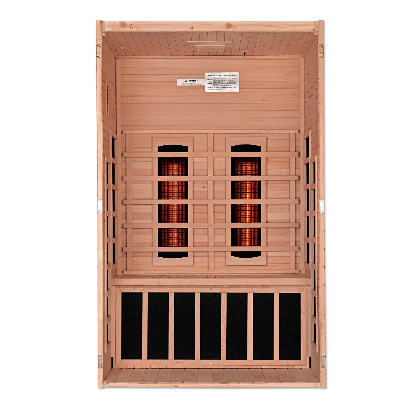 Dynamic "Santiago" 2-Person Full Spectrum Near Zero EMF FAR Infrared Sauna (DYN-6209-03 FS) Dynamic Saunas