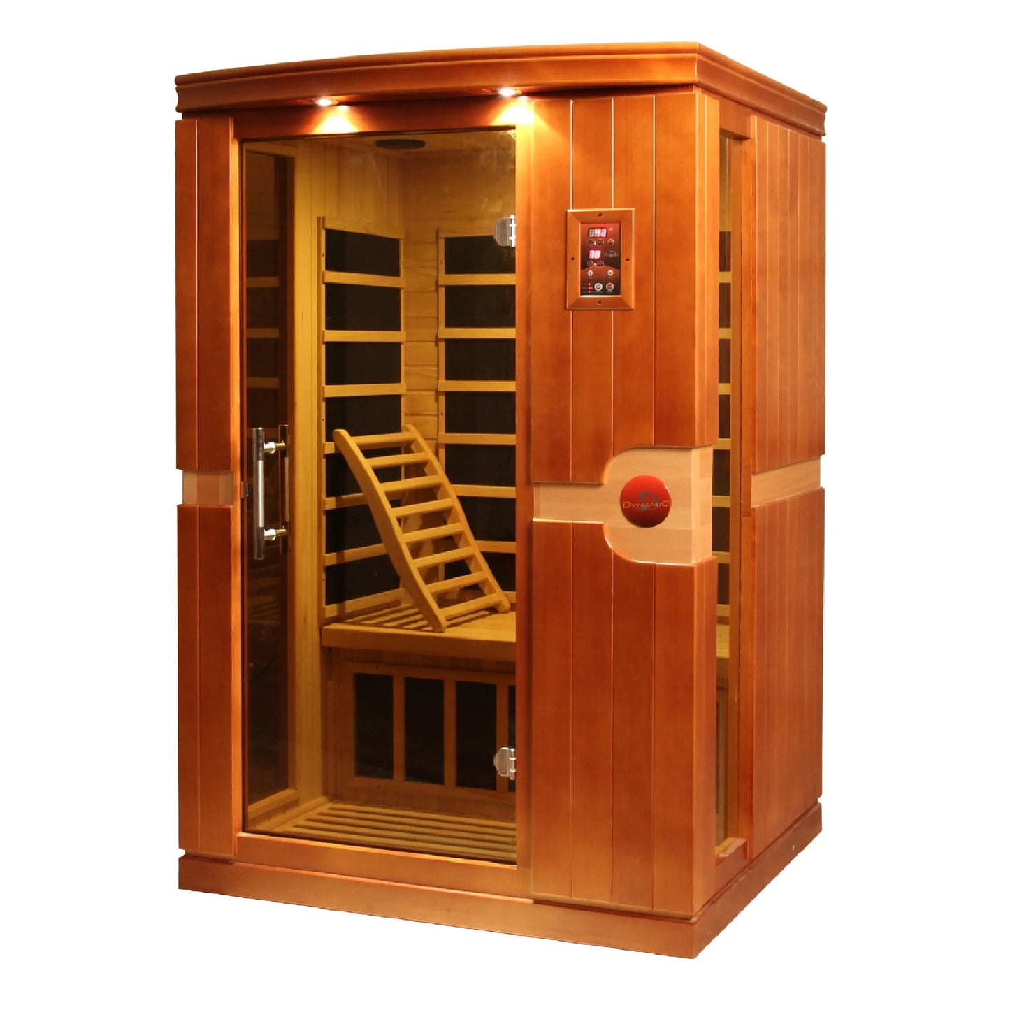 Dynamic "Venice" 2-Person Low EMF FAR Infrared Sauna (DYN-6210-01) Dynamic Saunas