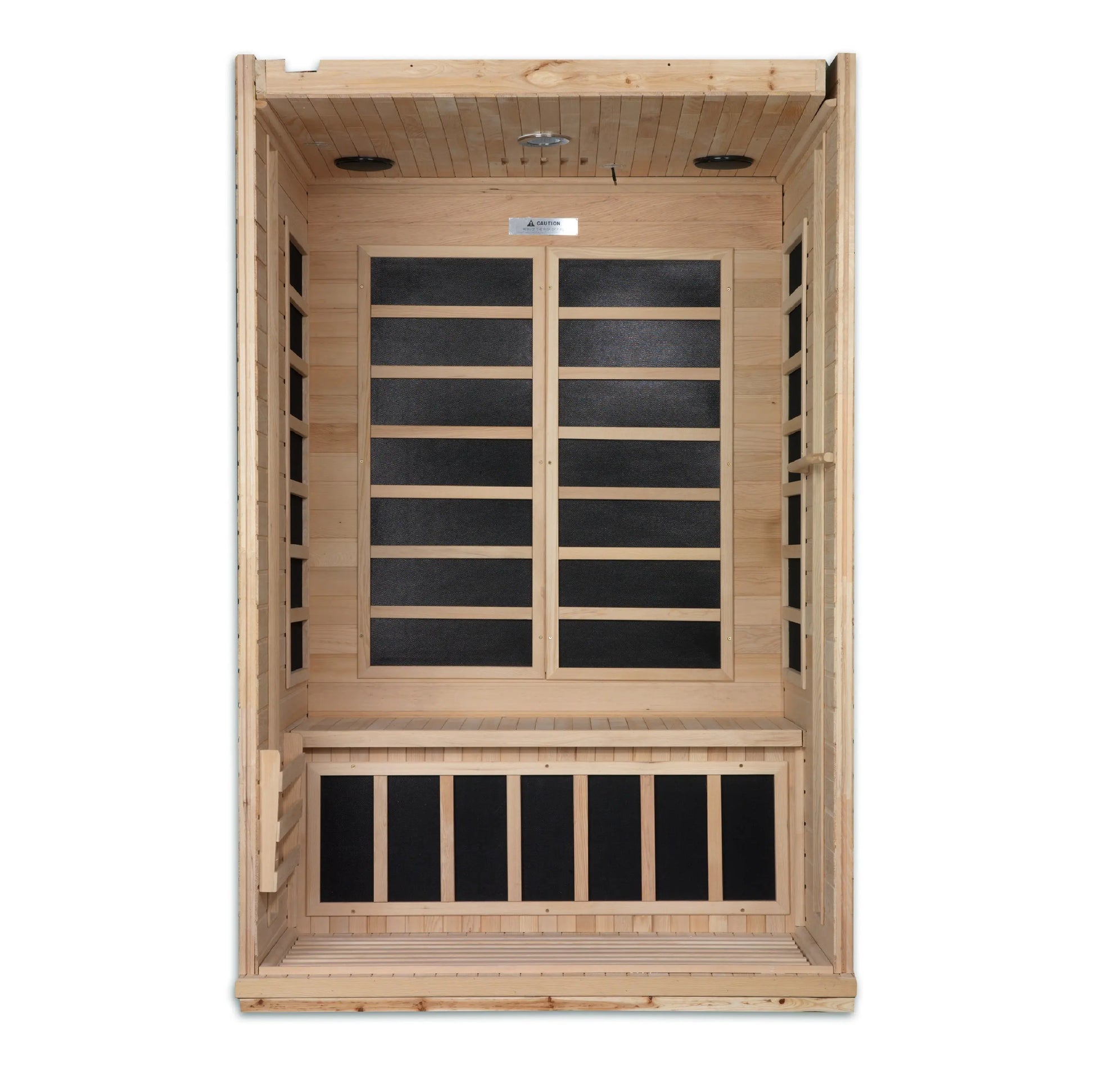 Dynamic "Venice" 2-Person Low EMF FAR Infrared Sauna (DYN-6210-01) Dynamic Saunas