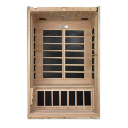 Dynamic "Venice" Elite 2-Person Ultra Low EMF FAR Infrared Sauna (DYN-6210-01 Elite) Dynamic Saunas