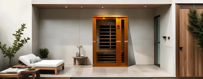 Dynamic "Vittoria" Elite 2-Person Ultra Low EMF (Between 3-5MG) FAR Infrared Sauna (DYN-6220-01 Elite) Dynamic Saunas