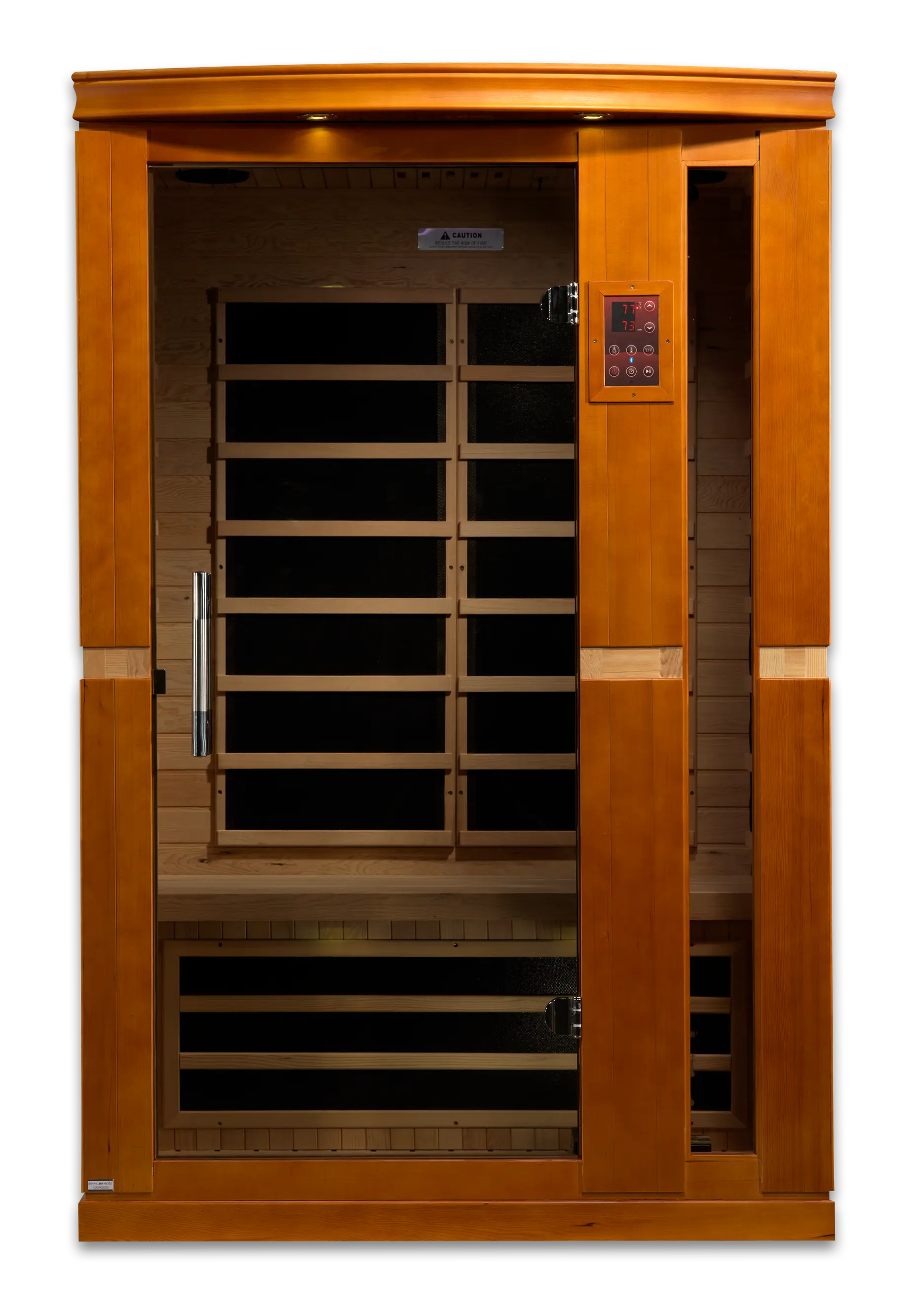 Dynamic "Vittoria" Elite 2-Person Ultra Low EMF (Between 3-5MG) FAR Infrared Sauna (DYN-6220-01 Elite) Dynamic Saunas