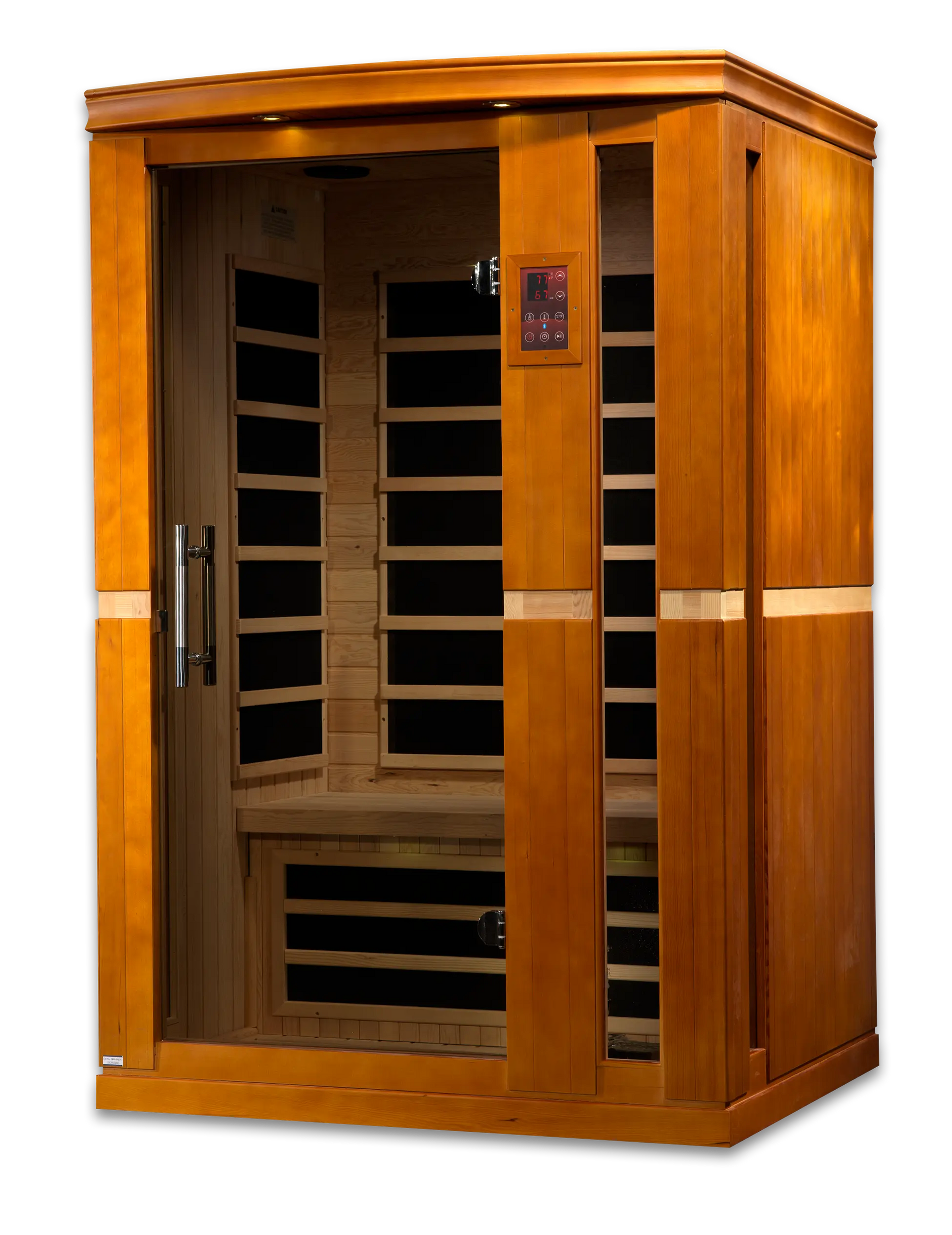 Dynamic "Vittoria" Elite 2-Person Ultra Low EMF (Between 3-5MG) FAR Infrared Sauna (DYN-6220-01 Elite) Dynamic Saunas