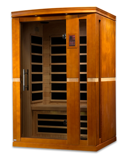 Dynamic "Vittoria" Elite 2-Person Ultra Low EMF (Between 3-5MG) FAR Infrared Sauna (DYN-6220-01 Elite) Dynamic Saunas