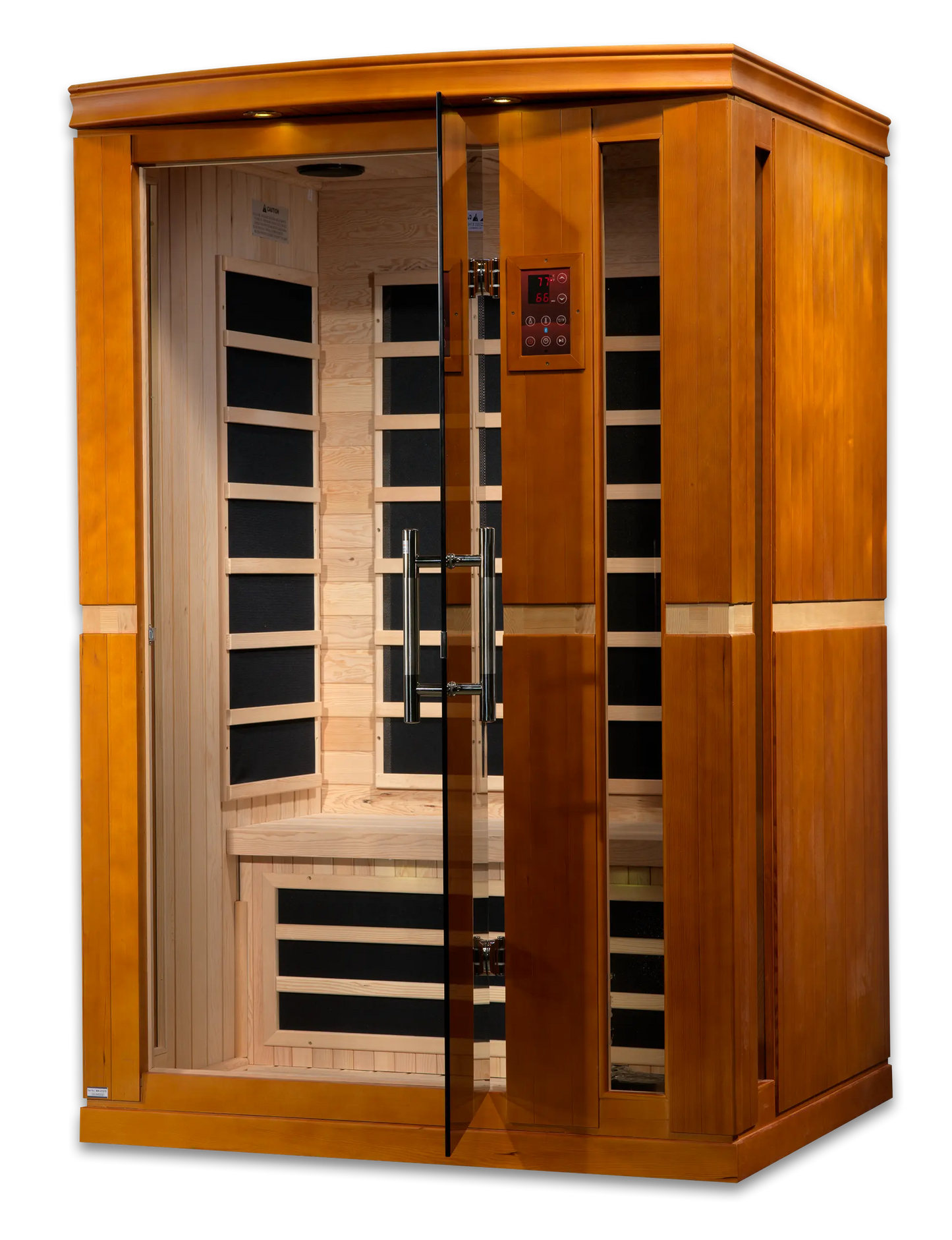 Dynamic "Vittoria" Elite 2-Person Ultra Low EMF (Between 3-5MG) FAR Infrared Sauna (DYN-6220-01 Elite) Dynamic Saunas
