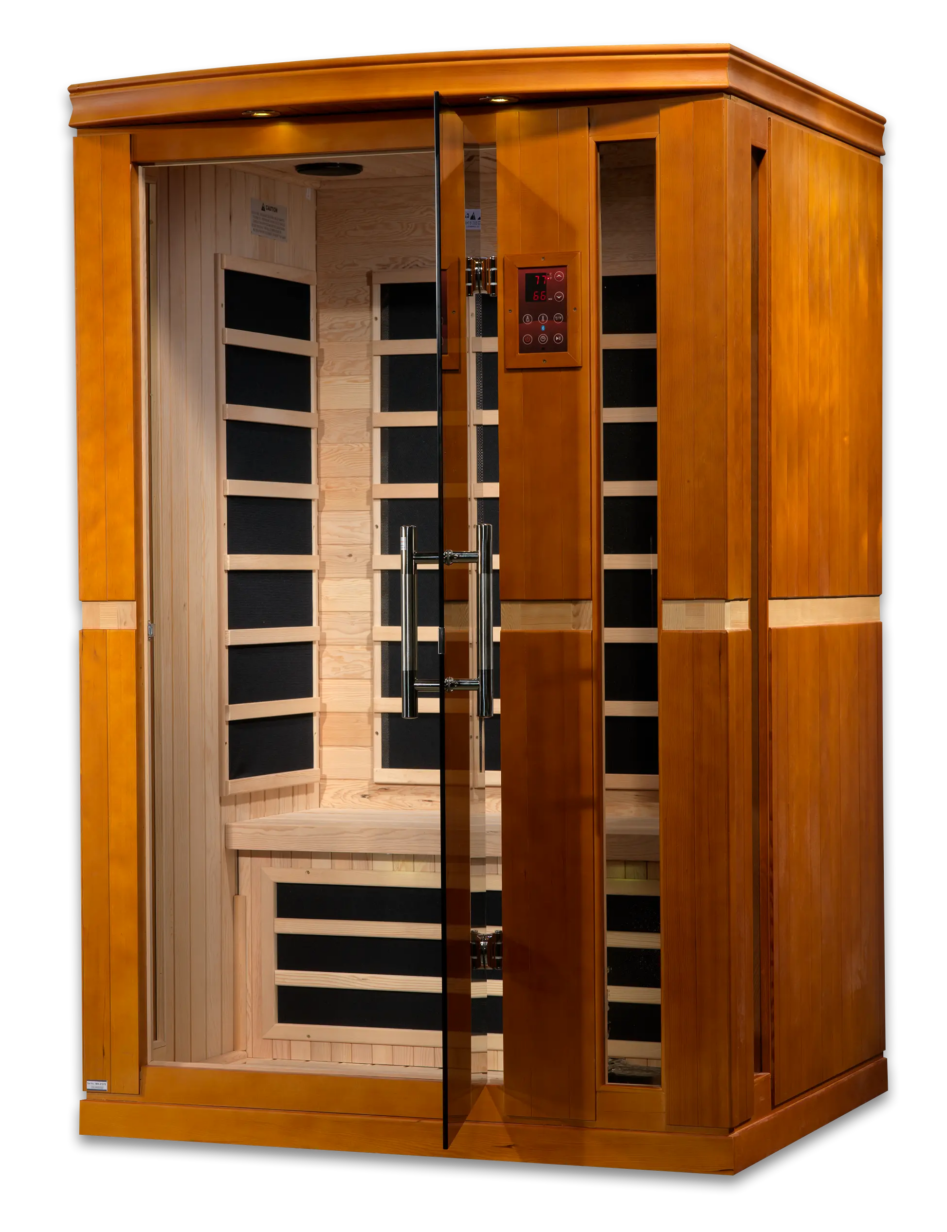 Dynamic "Vittoria" Elite 2-Person Ultra Low EMF (Between 3-5MG) FAR Infrared Sauna (DYN-6220-01 Elite) Dynamic Saunas