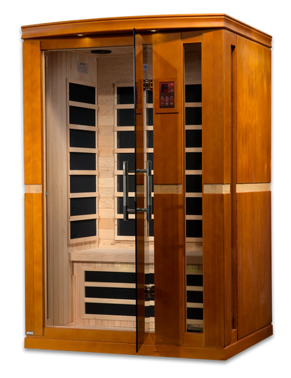 Dynamic "Vittoria" Elite 2-Person Ultra Low EMF (Between 3-5MG) FAR Infrared Sauna (DYN-6220-01 Elite) Dynamic Saunas