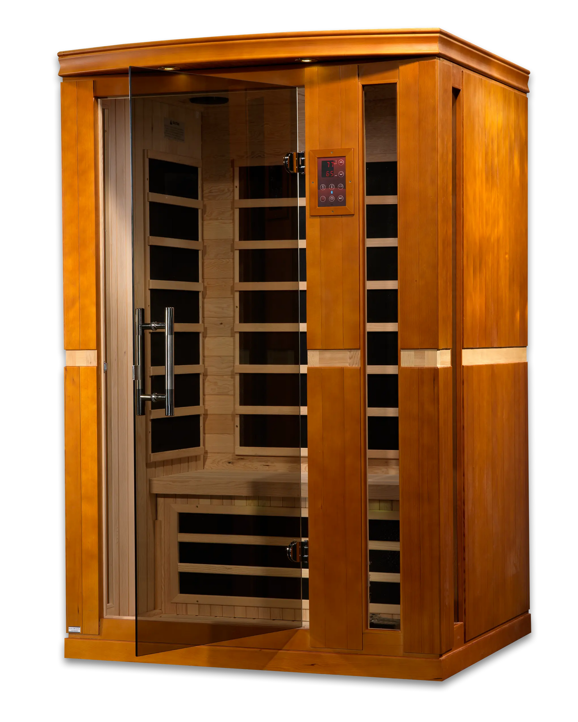 Dynamic "Vittoria" Elite 2-Person Ultra Low EMF (Between 3-5MG) FAR Infrared Sauna (DYN-6220-01 Elite) Dynamic Saunas
