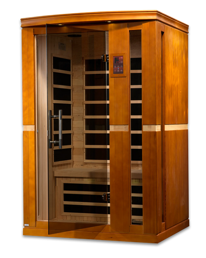 Dynamic "Vittoria" Elite 2-Person Ultra Low EMF (Between 3-5MG) FAR Infrared Sauna (DYN-6220-01 Elite) Dynamic Saunas