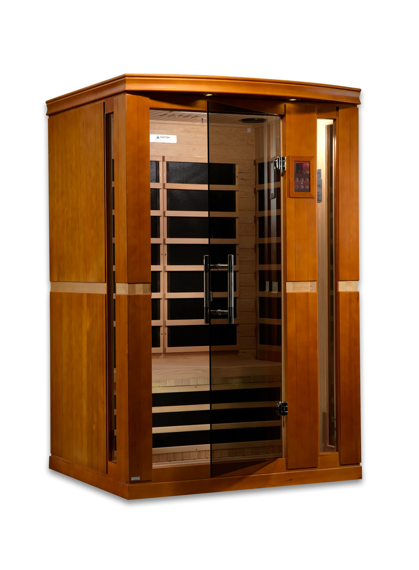 Dynamic "Vittoria" Elite 2-Person Ultra Low EMF (Between 3-5MG) FAR Infrared Sauna (DYN-6220-01 Elite) Dynamic Saunas