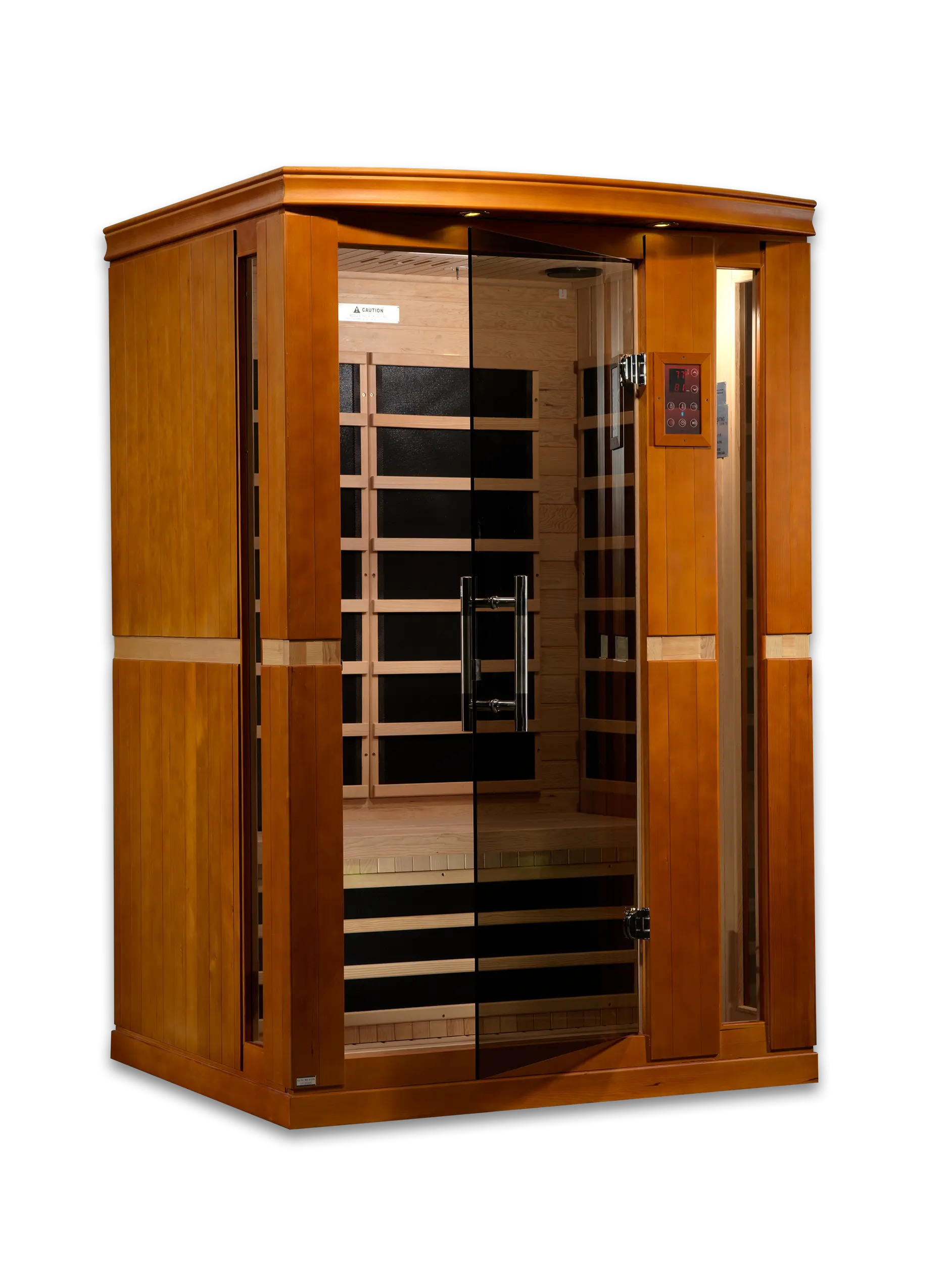 Dynamic "Vittoria" Elite 2-Person Ultra Low EMF (Between 3-5MG) FAR Infrared Sauna (DYN-6220-01 Elite) Dynamic Saunas
