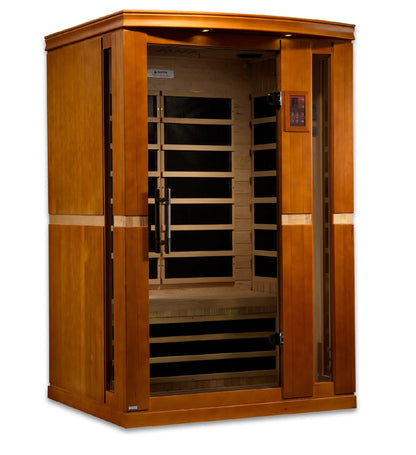 Dynamic "Vittoria" Elite 2-Person Ultra Low EMF (Between 3-5MG) FAR Infrared Sauna (DYN-6220-01 Elite) Dynamic Saunas