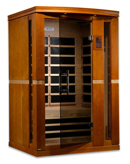 Dynamic "Vittoria" Elite 2-Person Ultra Low EMF (Between 3-5MG) FAR Infrared Sauna (DYN-6220-01 Elite) Dynamic Saunas